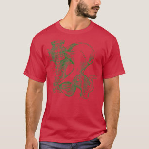 Antique Anatomy Human Pelvis T Shirt