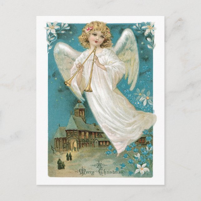 Antique Angel Vykort (Framsida)