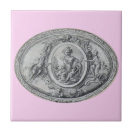 Antique Änglar och Gods Grekiska Roman Art Kakelplatta