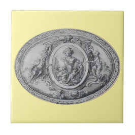 Antique Änglar och Gods Grekiska Roman Art Kakelplatta
