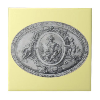 Antique Änglar och Gods Grekiska Roman Art Kakelplatta