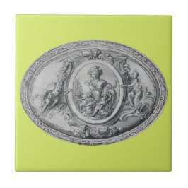 Antique Änglar och Gods Grekiska Roman Art Kakelplatta