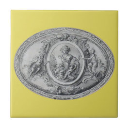 Antique Änglar och Gods Grekiska Roman Art Kakelplatta