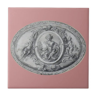 Antique Änglar och Gods Grekiska Roman Art Kakelplatta