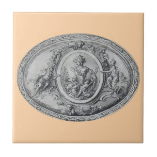 Antique Änglar och Gods Grekiska Roman Art Kakelplatta