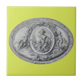 Antique Änglar och Gods Grekiska Roman Art Kakelplatta