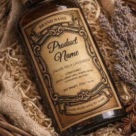 Antique apothecary labels for potion bottles vinetikett