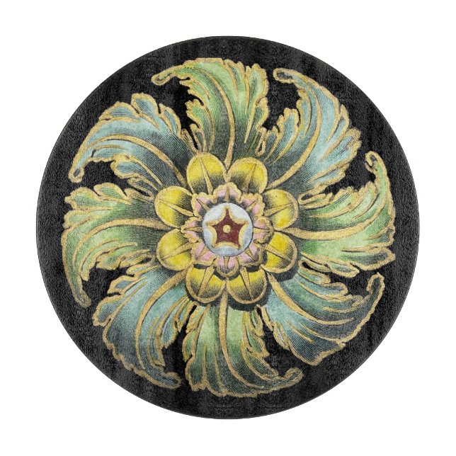 Antique Architectural Rosette nr 1 (Framsidan)