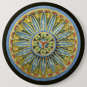 Antique Architectural Rosette nr 2 Knapp