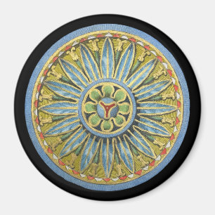 Antique Architectural Rosette nr 2 Magnet