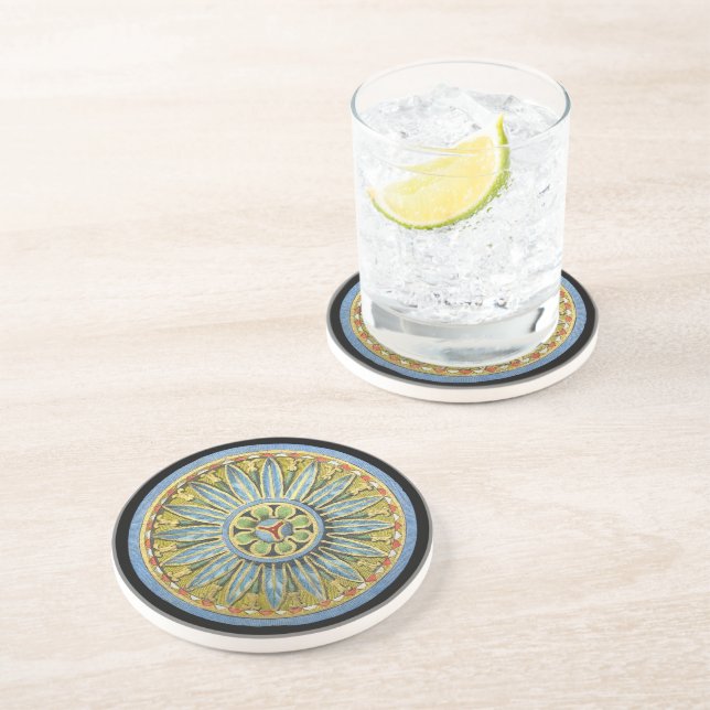 Antique Architectural Rosette nr 2 Underlägg (Sidan)