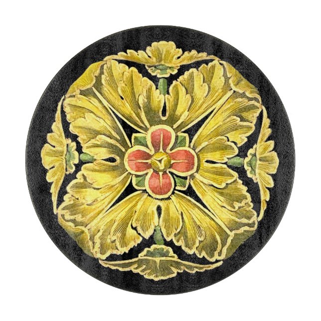 Antique Architectural Rosette nr 3 (Framsidan)