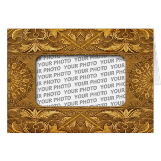 Antique ARTs ram Hälsningskort (Framsidan Horizontal)