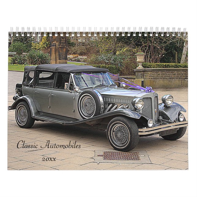 Antique Automobile Calendar 20xx Kalender (Omslag)