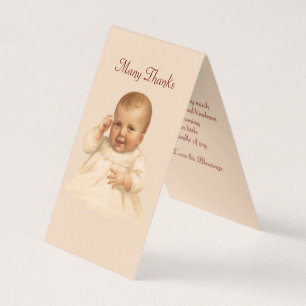 Antique Baby Tack Kort