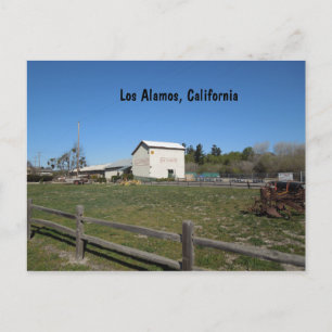 Antique Barn, Los Alamos, Caifornia Vykort