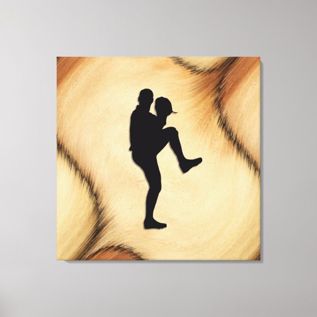 Antique Baseball Player Pitcher Canvastryck (Framsida)