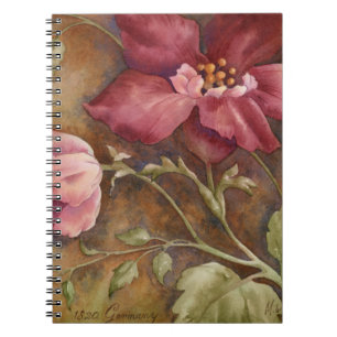 Antique Beauties I Anteckningsbok Med Spiral