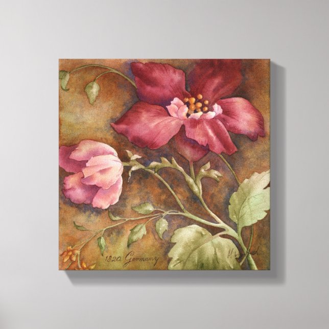 Antique Beauties I Canvastryck (Framsida)