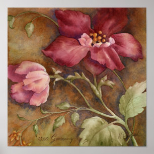 Antique Beauties I Poster