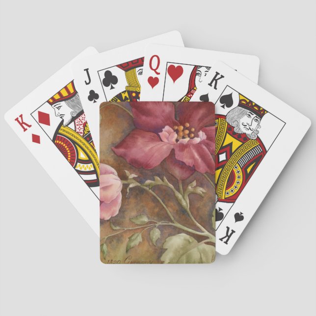 Antique Beauties I Spelkort (Baksidan)