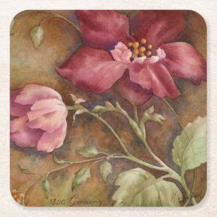 Antique Beauties I Underlägg Papper Kvadrat