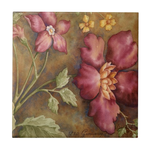 Antique Beauties II Kakelplatta (Framsidan)