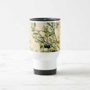 Antique Blackthorn botaniskt tryckfärdigt berry Resemugg