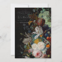 Antique Blommigt still Life