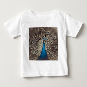 Antique Blue Peacock T Shirt