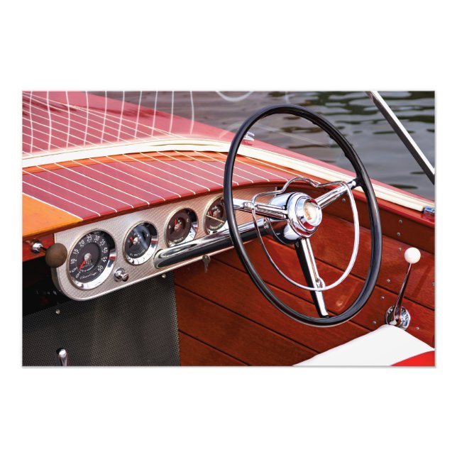 Antique Boat Show 10 Fototryck (Framsidan)