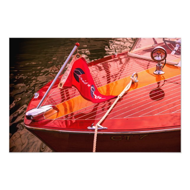 Antique Boat Show 1 Fototryck (Framsidan)