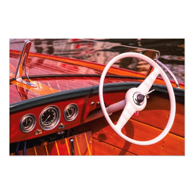 Antique Boat Show 2 Fototryck (Framsidan)