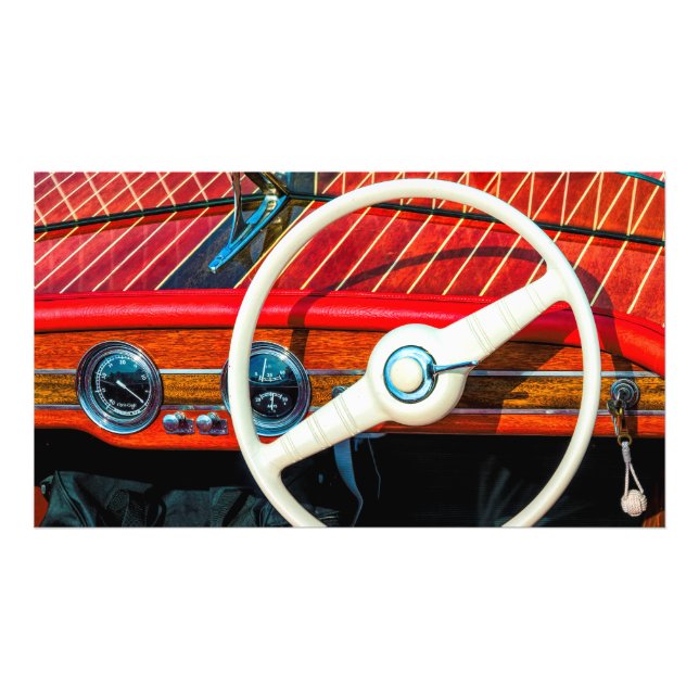 Antique Boat Show 7 Fototryck (Framsidan)