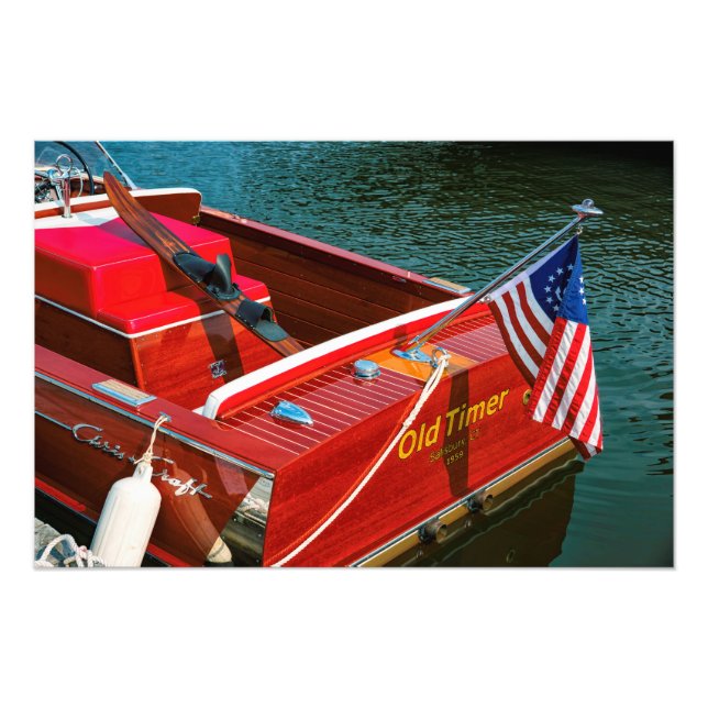 Antique Boat Show 8 Fototryck (Framsidan)