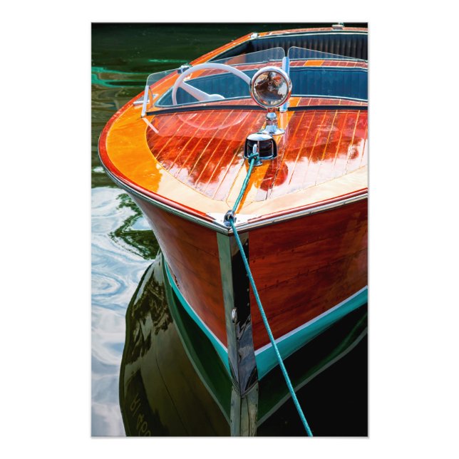 Antique Boat Show 9 Fototryck (Framsidan)