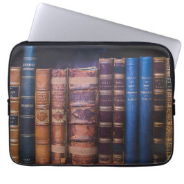 Antique bok Bindings Bokar Laptop Fodral
