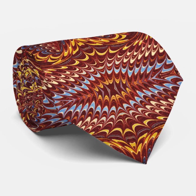 Antique Bok Marbling Slips (Rullad)