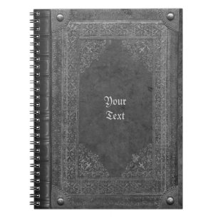 Antique Bok-utseende - bärbar dator Anteckningsbok