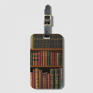 Antique Bokar Bok Älskare Bagagebricka