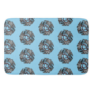 Antique Bookplate Three Hawks William de Morgan Badrumsmatta