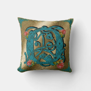 Antique Brev Q - Pillow Kudde
