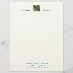 Antique Brev S - Letterhead Brevhuvud