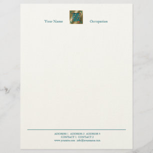 Antique Brev Z - Letterhead Brevhuvud