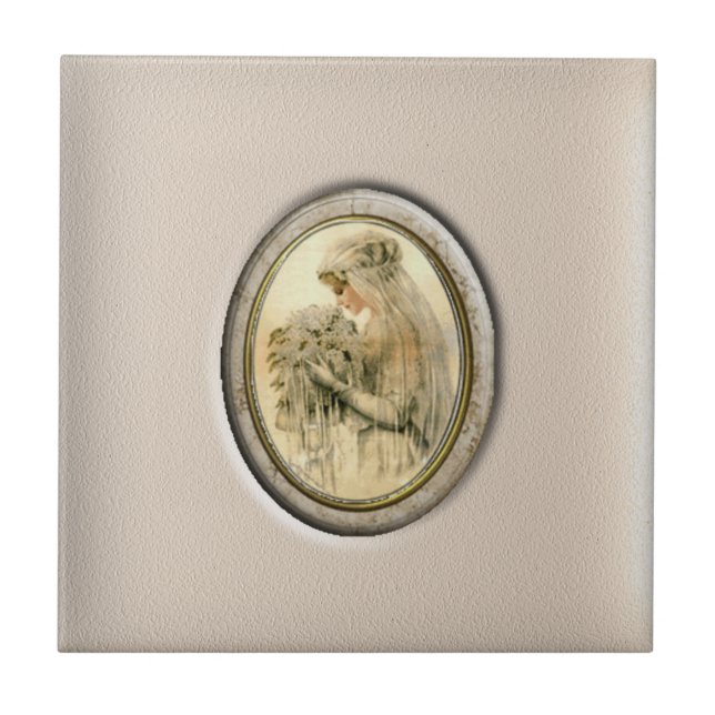 Antique Bride Kakelplatta (Framsidan)
