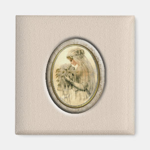 Antique Bride Magnet
