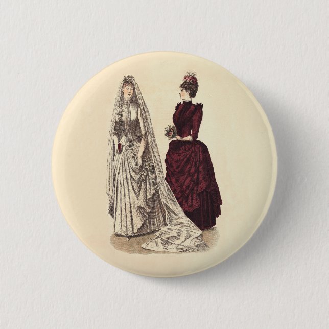 Antique Bröllop Knapp (Framsida)