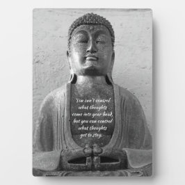 Antique Buddha-staty, inspiration - 5 x 7-ål