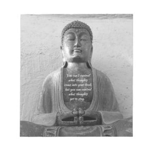 Antique Buddha staty, inspiration, meditation - Anteckningsblock
