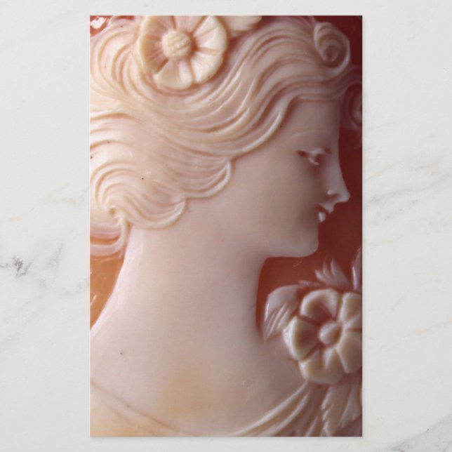 Antique Cameo Brevpapper (Framsida)
